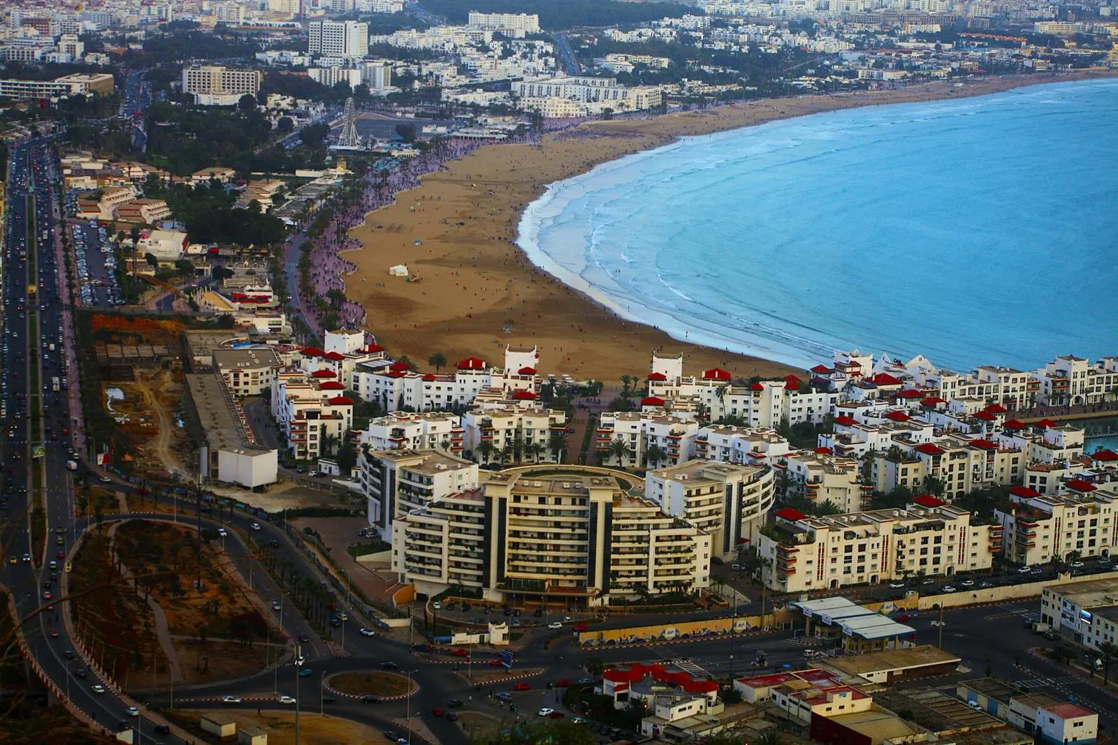 Baie d’Agadir — plage et corniche