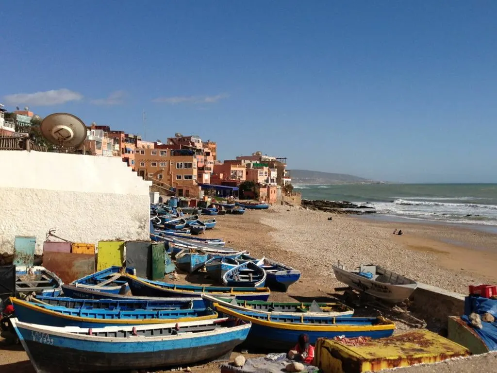 Bateaux de pêche — côte Taghazout