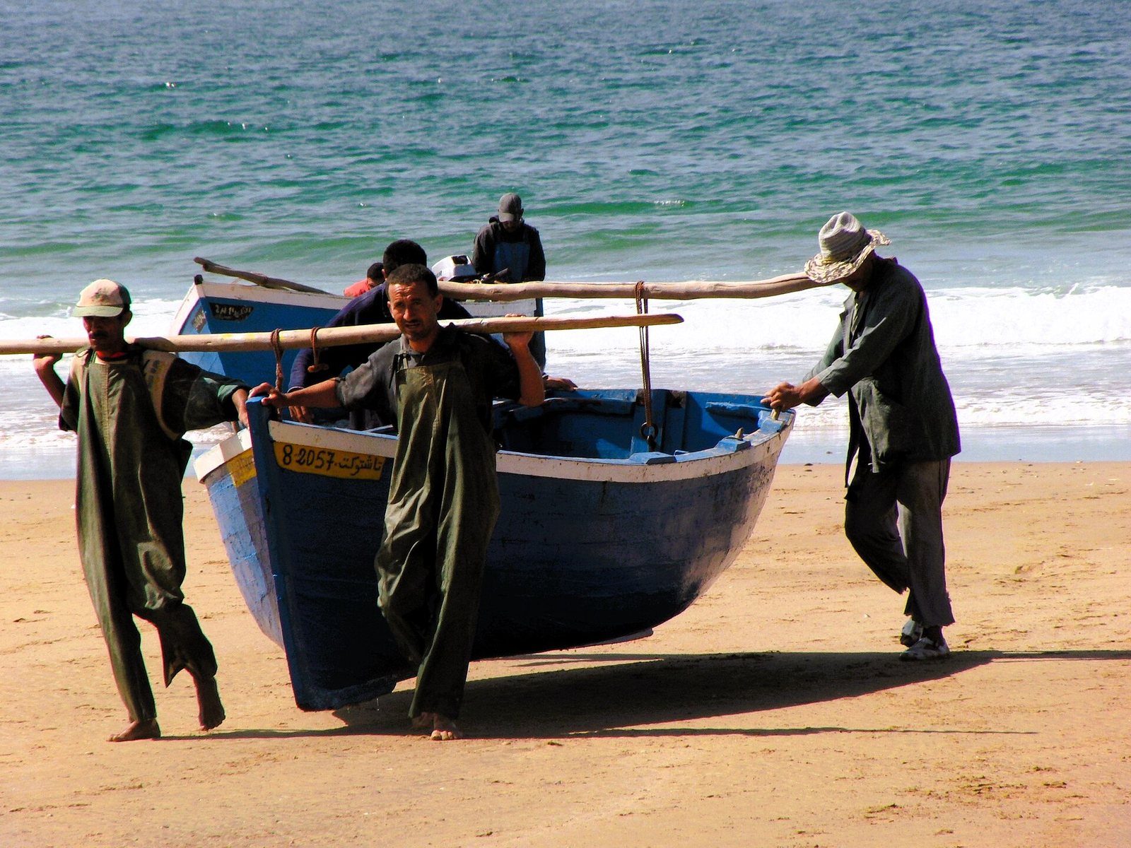 Pêcheurs Aghroud — côte réelle